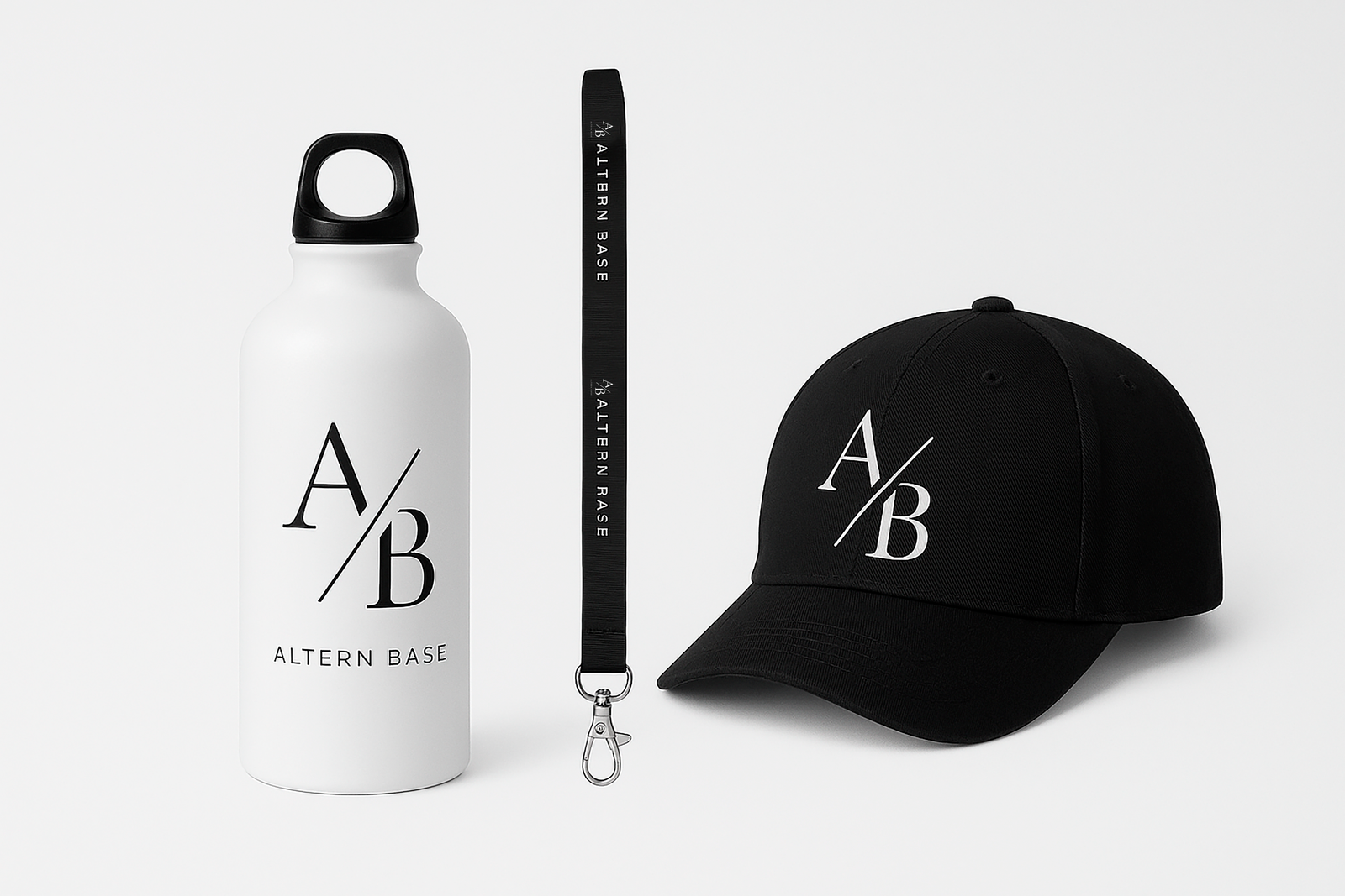 Botellas Landyards y Gorras